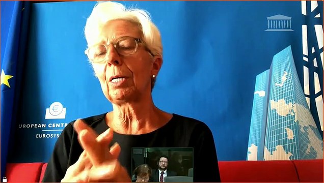 Assemblée parlementaire franco-allemande : Mme Christine Lagarde, pdte de la Banque centrale européenne ; Rapport annuel sur la coopération parlementaire franco-allemande - Lundi 21 septembre 2020