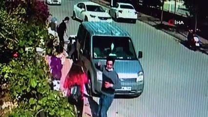 ATV'li genç kızın yüreklere ağızlara getiren kazası kamerada!
