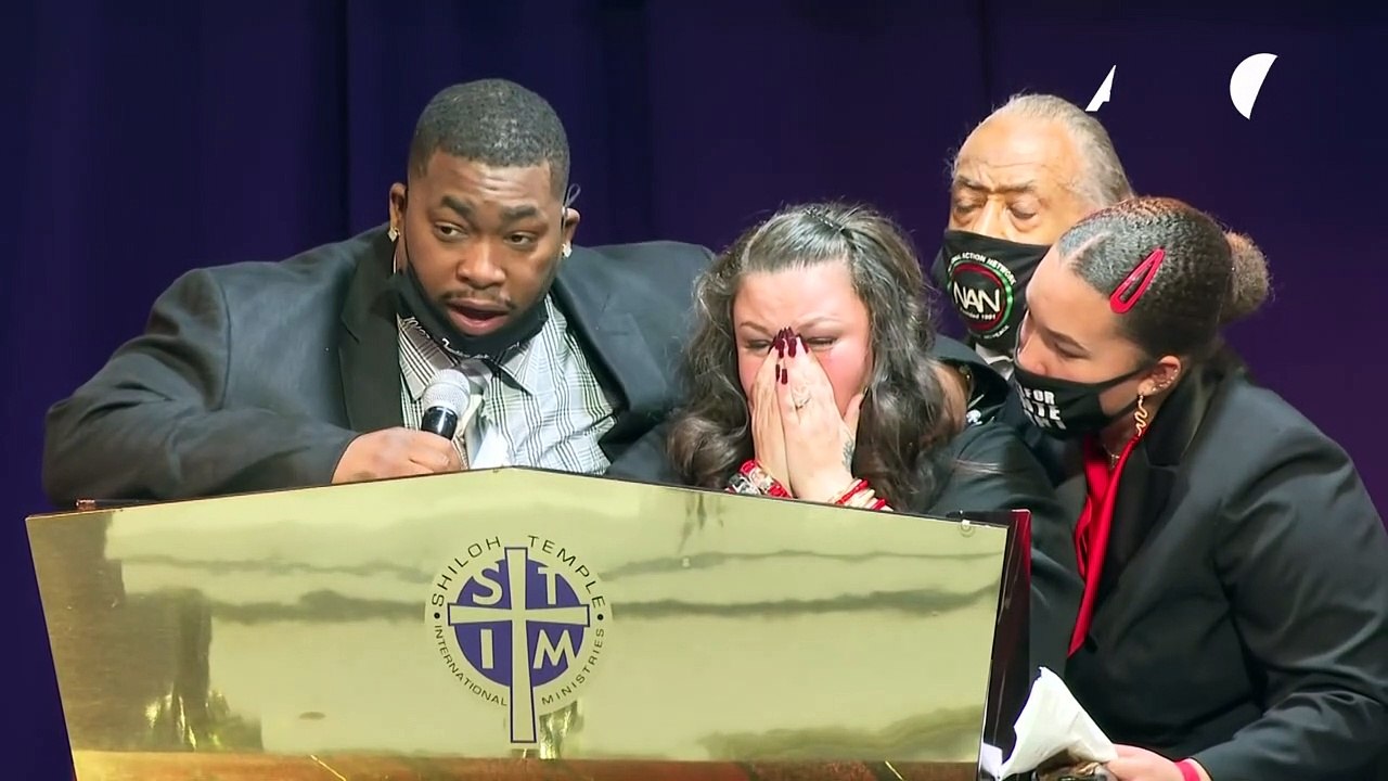 Erschossener Afroamerikaner Daunte Wright beigesetzt