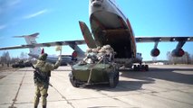 Россия начала отвод войск, которые проводили учения у границ Украины