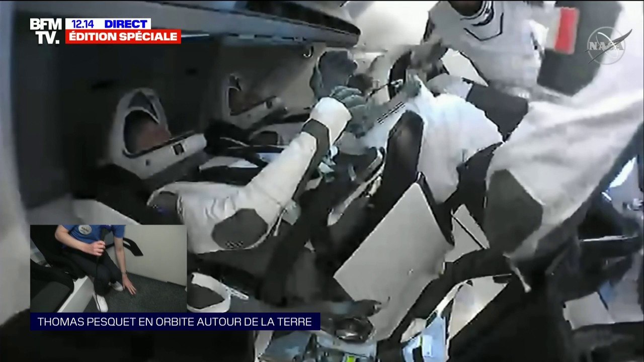 Mission Alpha: Thomas Pesquet et ses trois coéquipiers peuvent désormais enlever leurs ceintures