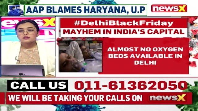 Delhi Oxygen Crisis _ Several Delhi Hospitals Face Acute Oxygen Shortage _ NewsX