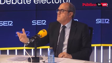 Mónica García y Ángel Gabilondo abandonan el debate de la Cadena Ser