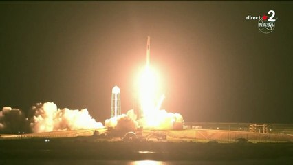 Revivez le décollage de Thomas Pesquet vers la Station spatiale internationale