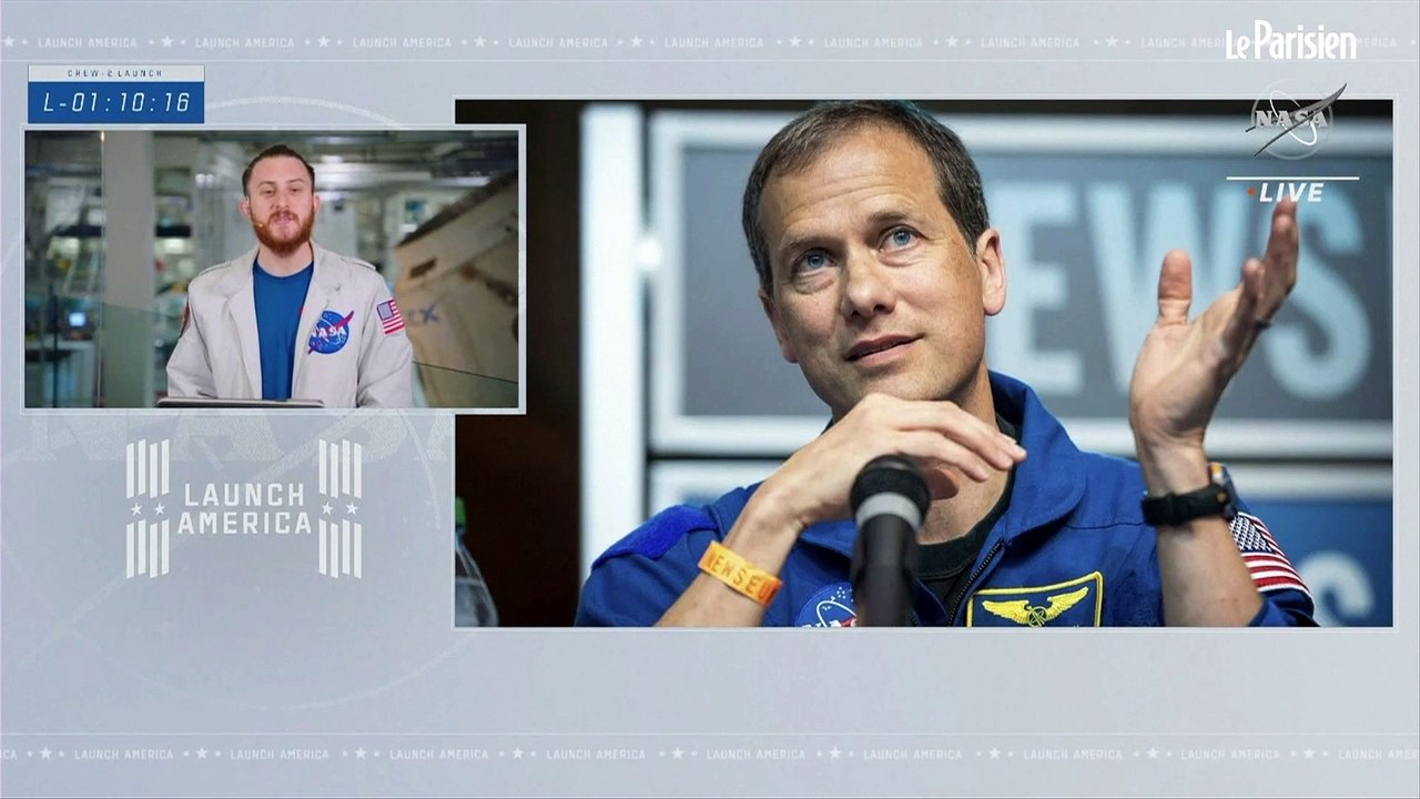 Revivez le décollage de Thomas Pesquet à bord de SpaceX