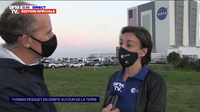 Anne Mottet, compagne de Thomas Pesquet, revient sur le décollage magique de la capsule Crew Dragon