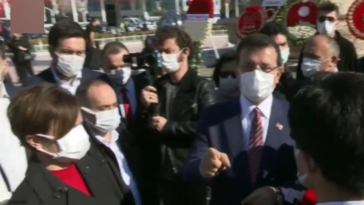 İmamoğlu, özensiz tören yapılmasına kızıp İl Mi...