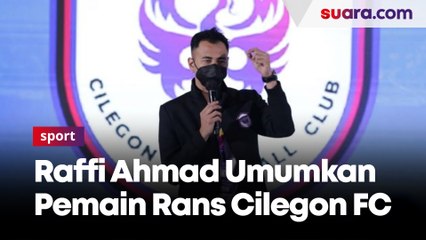 Raffi Ahmad Resmi Umumkan 30 Pemain Rans Cilegon FC Untuk Berlaga di Liga 2
