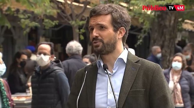 Pablo Casado condena las amenazas a Pablo Iglesias, Marlaska y María Gámez