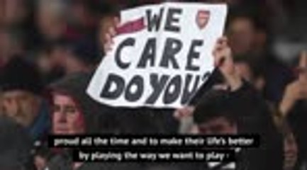 下载视频: 'Arsenal fans will always be heard' - Arteta on fans' protests