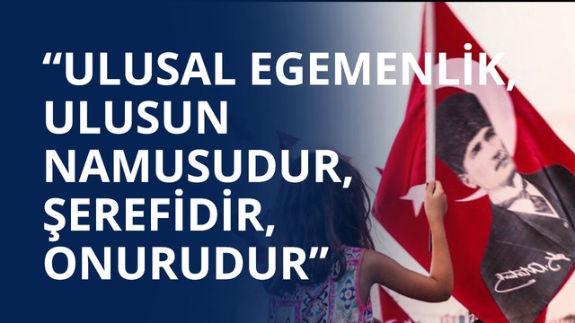 23 Nisan Ulusal Egemenlik ve Çocuk Bayramı kutlu olsun!