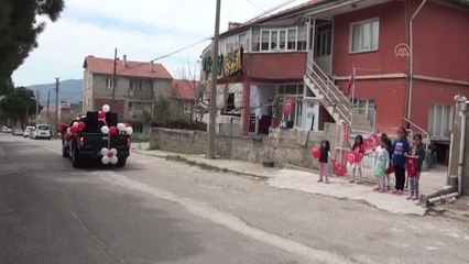 Demirci'de 23 Nisan Ulusal Egemenlik ve Çocuk Bayramı kutlamaları