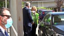 La reina Sofía visita la sede del Banco de Alimentos de Toledo