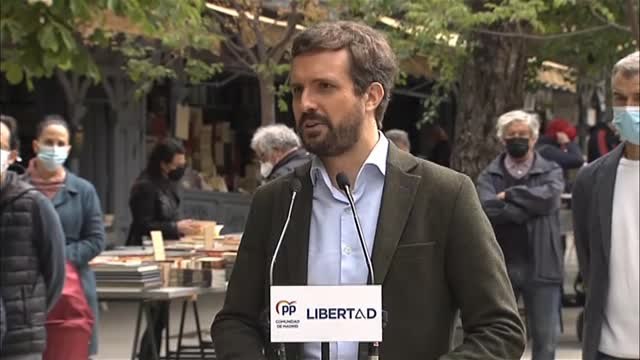 Condena rotunda y sin matices de Casado a las amenazas a Marlaska e Iglesias