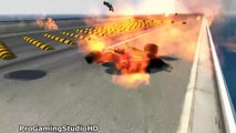 Satisfying Car Crashes Compilation Beamng Drive (Car Shredding Experiment)
