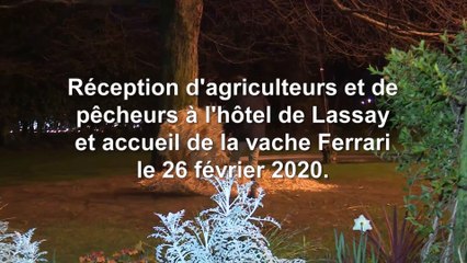 Réception des éleveurs et des agriculteurs dans le cadre du Salon International de l’Agriculture 2020 - Mercredi 26 février 2020