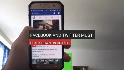 Facebook and Twitter Must Crack Down on Hoaxes