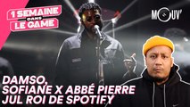 Damso, Sofiane x Abbé Pierre, JuL roi de Spotify