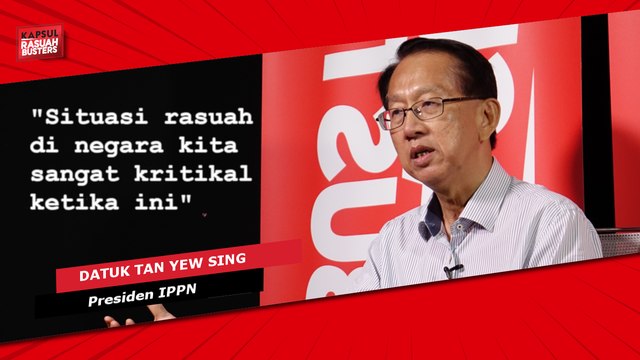 Rasuah kritikal, jangan sampai kita terlewat
