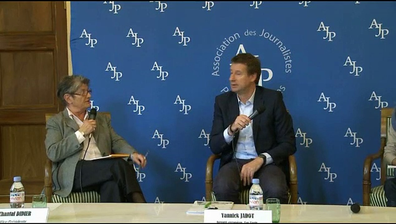 Conférence de presse de Yannick Jadot, député européen Europe Écologie - les Verts - Mercredi 9 novembre 2016