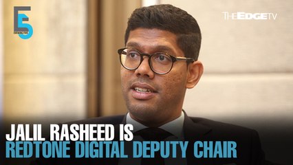 EVENING 5: Berjaya’s Jalil now REDtone Digital deputy chair