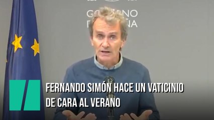 Fernando Simón hace un vaticinio de cara al verano: dice que podría pasar, pero no es probable