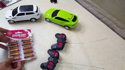 Unboxing, review, testing of Remote Controlled 4 Channel Radio Control Mini Racing Sports Car