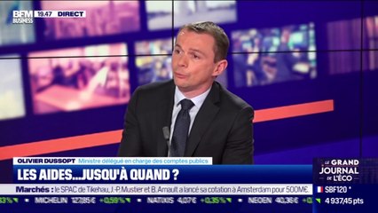 Olivier Dussopt (Ministère de l'Économie, des Finances et de la Relance) : "Mi-mai", Emmanuel Macron veut tenir bon - 26/04