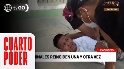 Delincuencia al alza: Criminales reinciden una y otra vez | Cuarto Poder