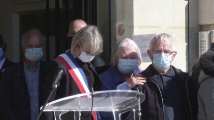 La maire de Rambouillet, Véronique Matillon, a rendu un dernier hommage à Stéphanie