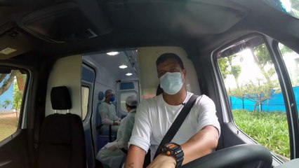 حياة سائق سيارة إسعاف في ذروة الوباء في البرازيل