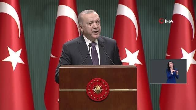 Son dakika haberi | - Cumhurbaşkanı Erdoğan: 29 Nisan Perşembe akşamı saat 19.00'dan 17 Mayıs Pazartesi sabahı saat 05.00'e kadar sürecek şekilde tam kapanmaya...