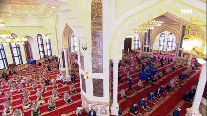 "بحضور الرئيس السيسي".. نقل شعائر صلاة الجمعة من مسجد المشير طنطاوي
