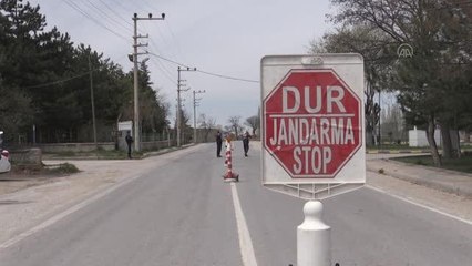 ESKİŞEHİR - 2 mahalle Kovid-19 nedeniyle karantinaya alındı