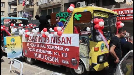 Ödemiş'te 23 Nisan Ulusal Egemenlik ve Çocuk Bayramı kutlanıyor