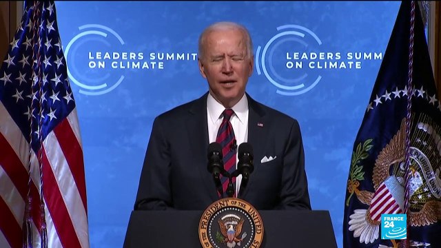 Climate summit: Biden pledges to slash 2030 target for greenhouse gas emissions