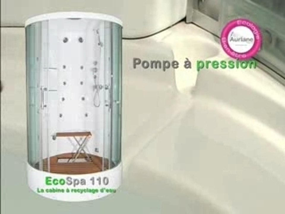 Cabine de douche à recyclage-économies d'eau. Ecologie. - Vidéo Dailymotion