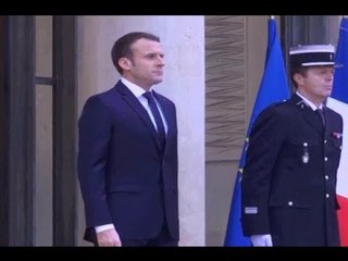 ماكرون يدعو السعودية لرفع الحصار عن اليمن