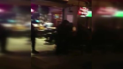 Beyoğlu'nda eğlence mekanına korona virüs baskını