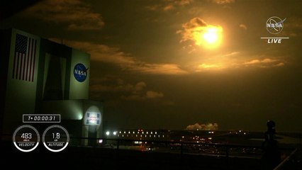 SpaceX-Raumschiff zur ISS gestartet