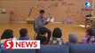Tibetan man aims to tell world stories to local children through his library