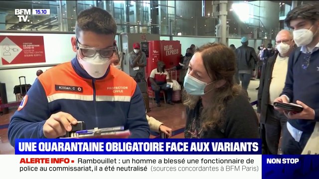 Covid-19: mise en place d'une quarantaine obligatoire pour les voyageurs en provenance des pays dans lesquels les variants sont dominants