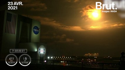 Revivez le décollage de Thomas Pesquet vers la Station spatiale internationale