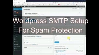 how to setup Wordpress SMTP for spam protection | Don't Miss Any Mail