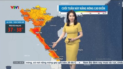 DỰ BÁO THỜI TIẾT hôm nay và ngày mai 24/4 - Thời tiết 3 ngày tới  Bản tin dự báo thời tiết đêm nay
