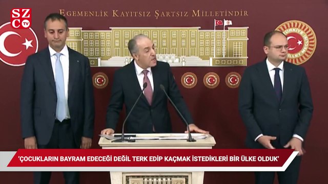 Çocukların bayram edeceği değil, terk edip kaçmak istedikleri bir ülke olduK