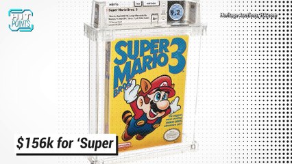 This Rare ‘Super Mario Bros.’ Copy Sells for More Than $600k, Breaking World Records