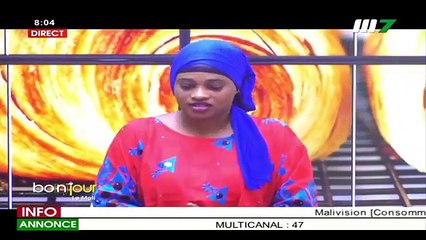 BONJOUR LA MALI DU 23 AVRIL 2021