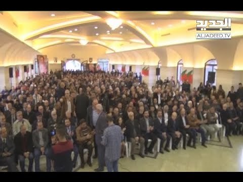 وقفة تضامنية للديمقراطي اللبناني مع فلسطين - نديم بو نصر الدين