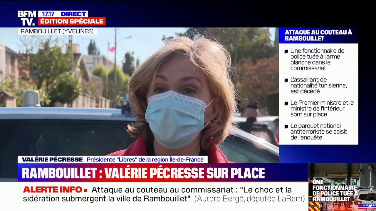 Valérie Pécresse sur la policière tuée à Rambouillet: "Les policiers et gendarmes sont totalement bouleversés"